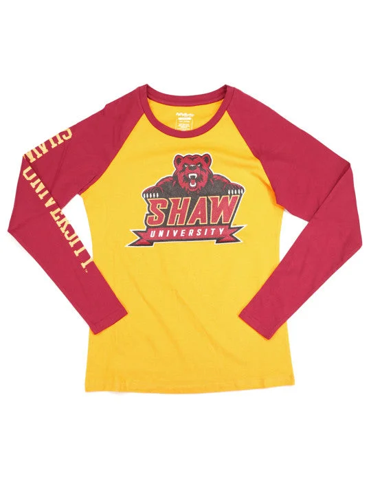 SHAW UNIVERSITY WOMEN'S LONG SLEEVE TEE