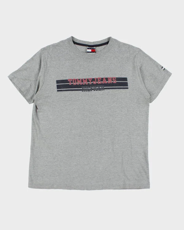 Vintage Y2K Tommy Hilfiger Logo T-Shirt - M