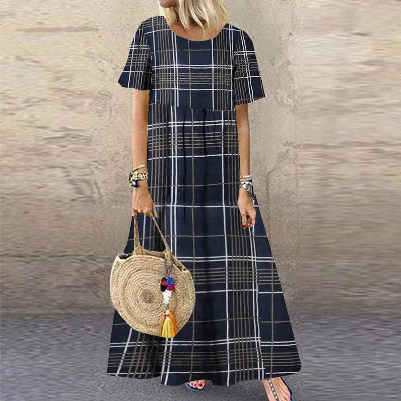 Navy Plaid