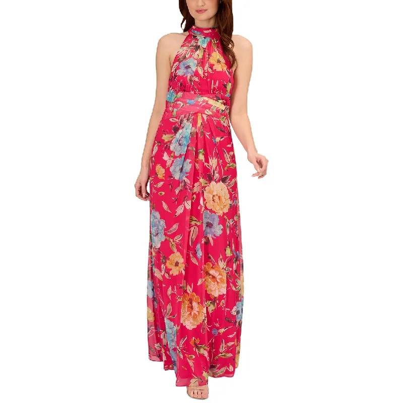 Womens Chiffon Maxi Dress