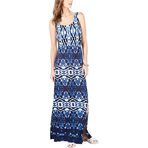 INC Blouson Tie-Dye Maxi Dress