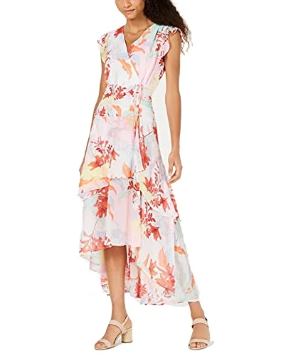 Printed Layered Maxi Dress