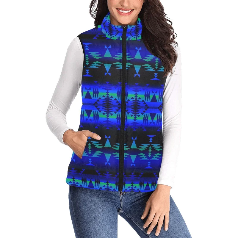 Between the Blue Ridge Mountains Women's Padded Vest Jacket Tailored Jacket Straight Jacket A-Line Jacket Between the Blue Ridge Mountains Women's Padded Vest Jacket Tailored Jacket Straight Jacket A-Line Jacket