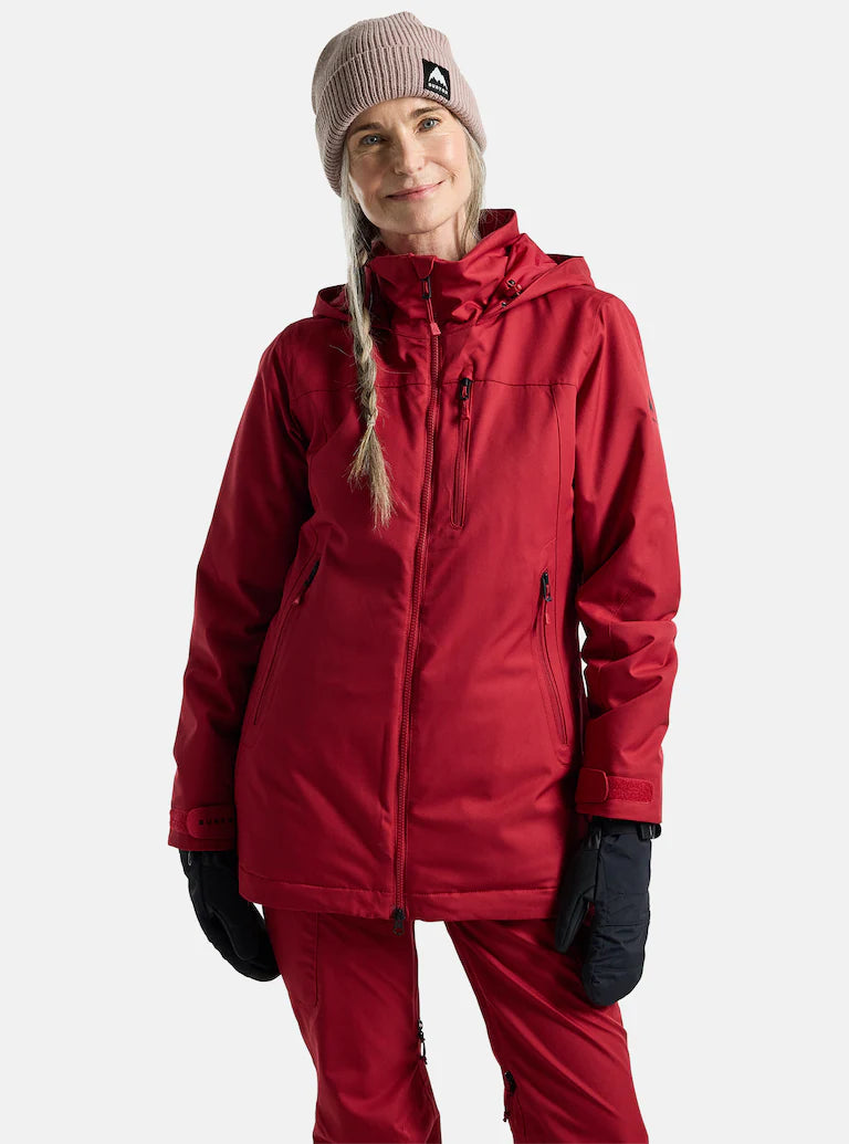 Burton Women's Lelah 2L Jacket Nylon Fabric Polyester Fabric Spandex Fabric