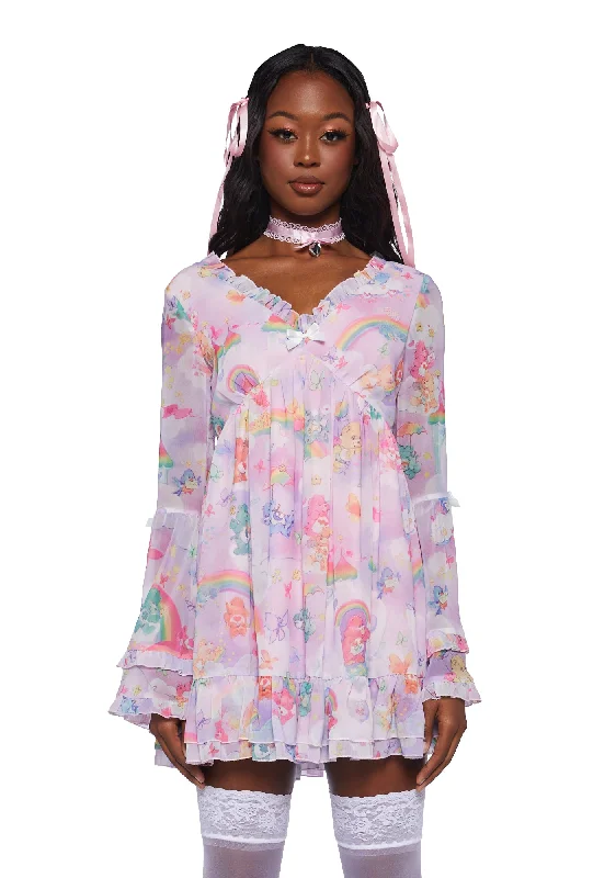 Friends Forever Mini Dress Elegant Satin Mini Dress
