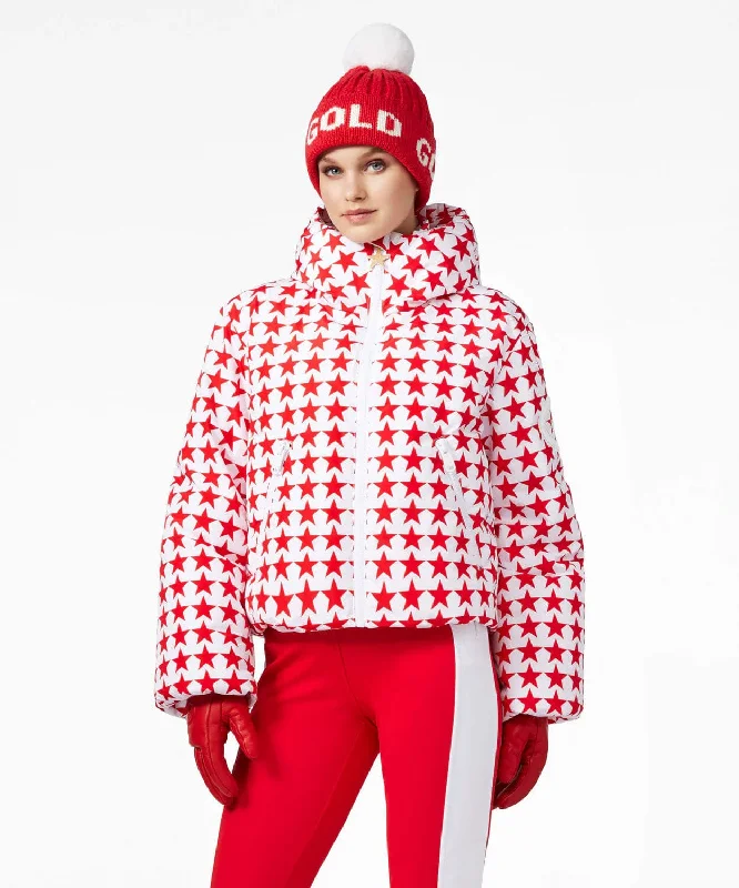 Women's Olympe Ski Jacket Cotton Jacket Linen Jacket Terry Jacket