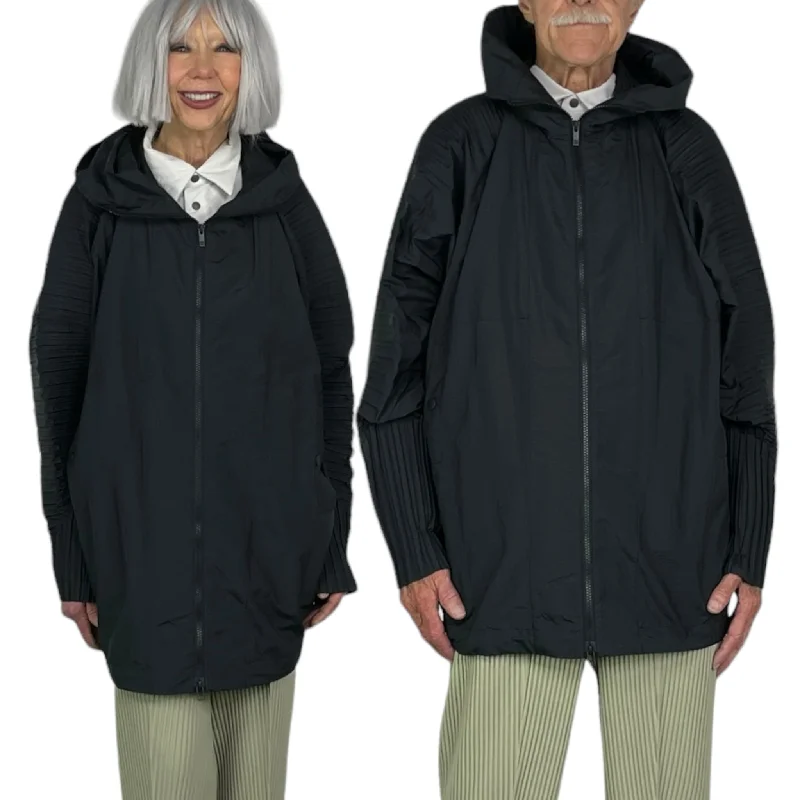 CASCADE HOODED JACKET Welt Pockets Slit Pockets Flap Pockets