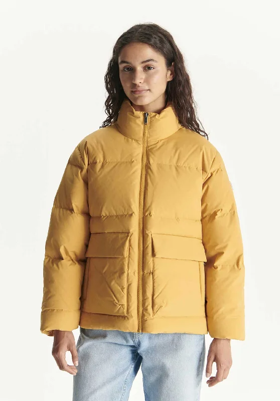 Jacket Shenzen Dark-Blonde Front Pockets Side Pockets Patch Pockets