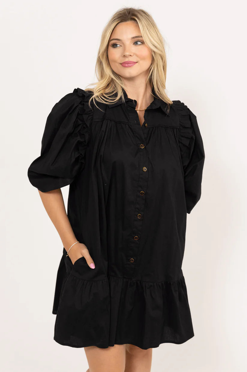 Kendra Mini Dress Cozy Knit Mini Dress