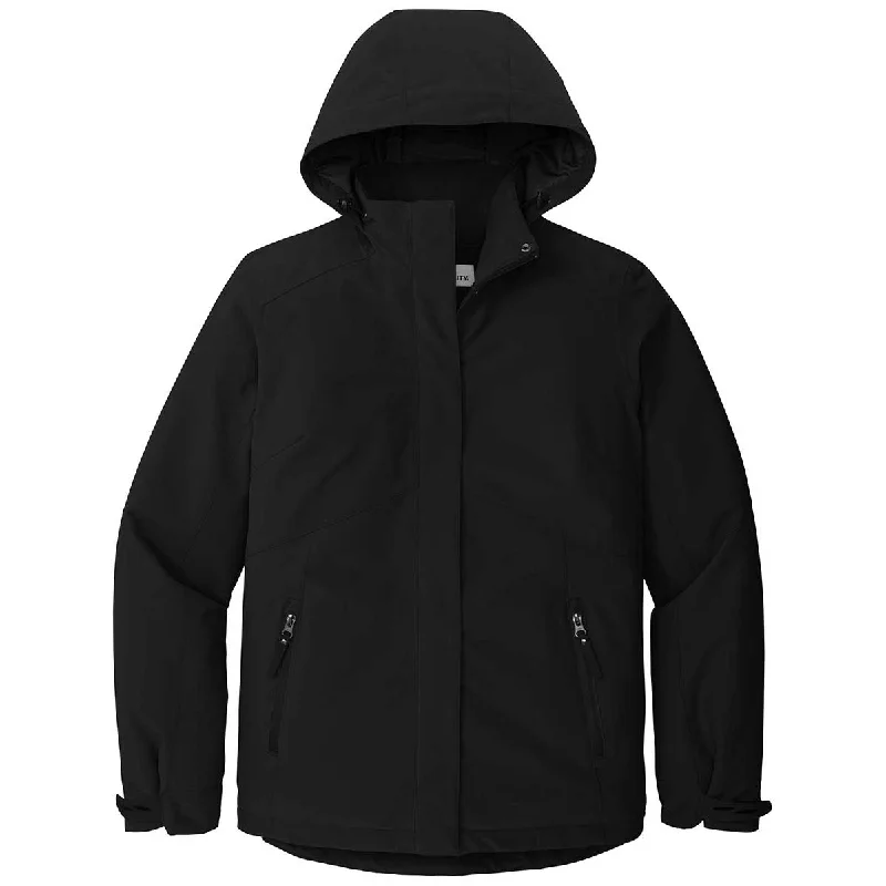 Port Authority Women's Deep Black Insulated Waterproof Tech Jacket Rayon Jacket Velvet Jacket Corduroy Jacket Port Authority Women's Deep Black Insulated Waterproof Tech Jacket Rayon Jacket Velvet Jacket Corduroy Jacket