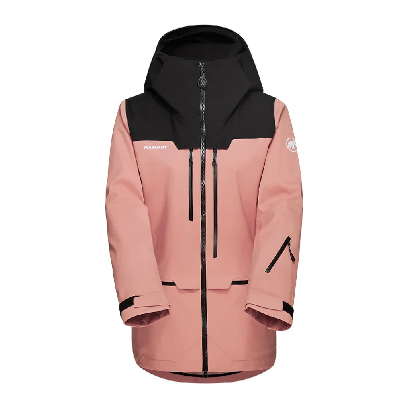 Mammut Sports Womens Haldigrat HS Jacket 2025 Zip Front Button Front Snap Front