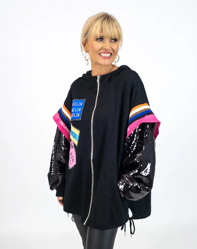 MGG Jacket Snapped Jacket Toggled Jacket Drawstring Jacket