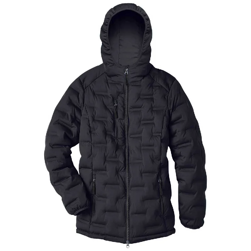 North End Women's Black/Carbon Loft Puffer Jacket Fitted Jacket Loose Jacket Oversized Jacket North End Women's Black/Carbon Loft Puffer Jacket Fitted Jacket Loose Jacket Oversized Jacket
