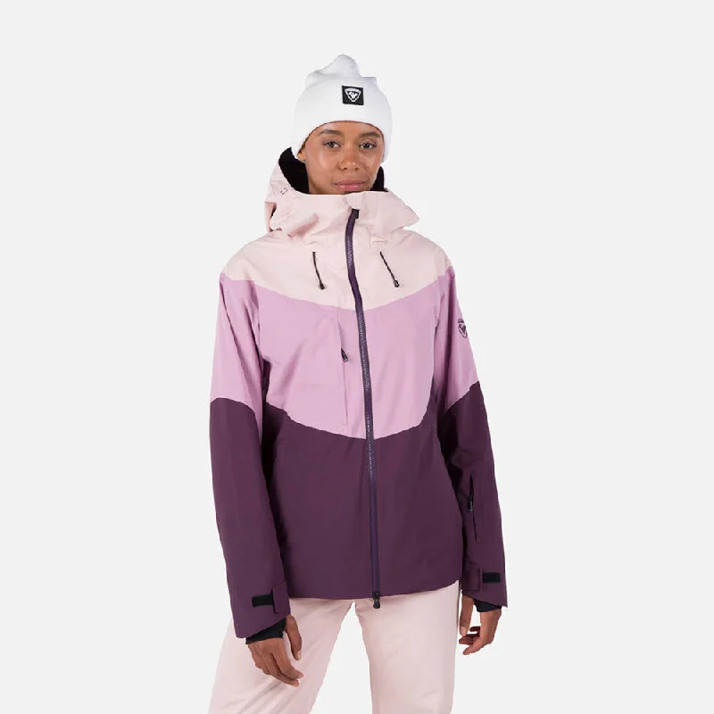 Rossignol Womens Corbets 2L Jacket 2025 Rayon Fabric Velvet Fabric Corduroy Fabric