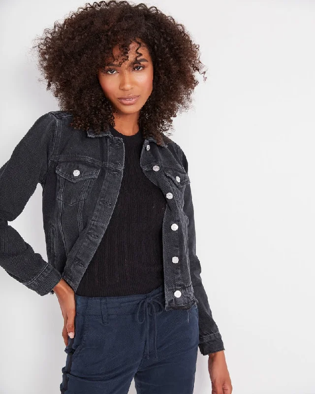 Rowan Jacket Undone Hem Welt Pockets Slit Pockets Flap Pockets