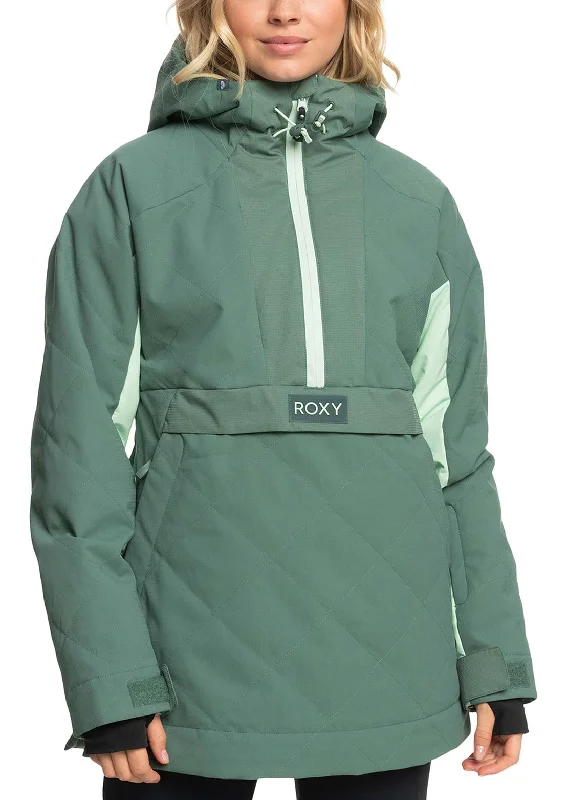 Roxy Women's Radiant Lines Overhead Jacket Cotton Fabric Linen Fabric Terry Fabric