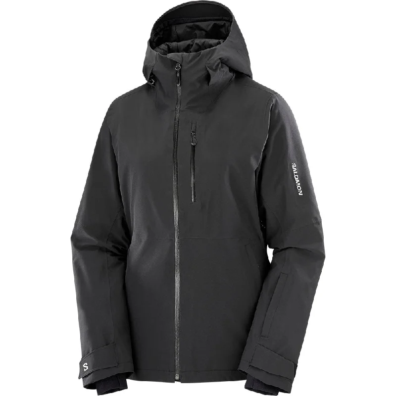 Salomon Womens Highland Jacket 2025 Belted Jacket Elasticated Jacket Padded Jacket