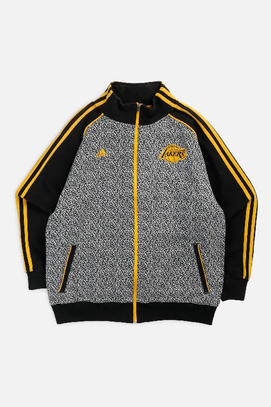 Vintage LA Lakers NBA Jacket - Women's S Insulated Jacket Fitted Jacket Loose Jacket Vintage LA Lakers NBA Jacket - Women's S Insulated Jacket Fitted Jacket Loose Jacket