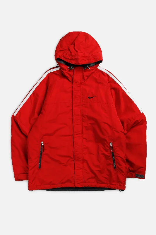 Vintage Nike Puffer Jacket - L Denim Jacket Leather Jacket Suede Jacket