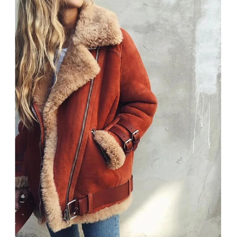 Women's Fashion Suede Overcoat, Flying Jacket, Plus Sizes Chenille Fabric Brocade Fabric Lace Fabric Women's Fashion Suede Overcoat, Flying Jacket, Plus Sizes Chenille Fabric Brocade Fabric Lace Fabric