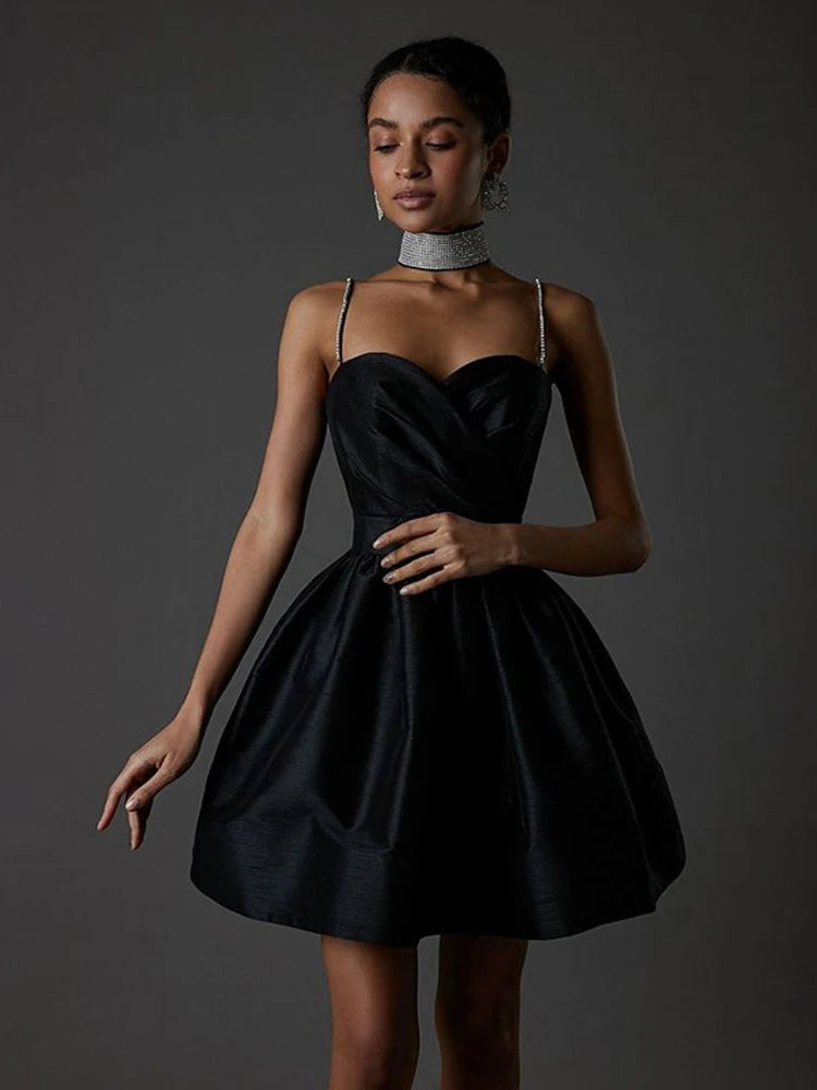 Women's Sexy Sleeveless Strap Mini Dress Y2k Retro Party Evening Dress Sexy Slim Fit Elegant Evening Dress Comfortable Zip-Up Mini Dress Women's Sexy Sleeveless Strap Mini Dress Y2k Retro Party Evening Dress Sexy Slim Fit Elegant Evening Dress Comfortable Zip-Up Mini Dress