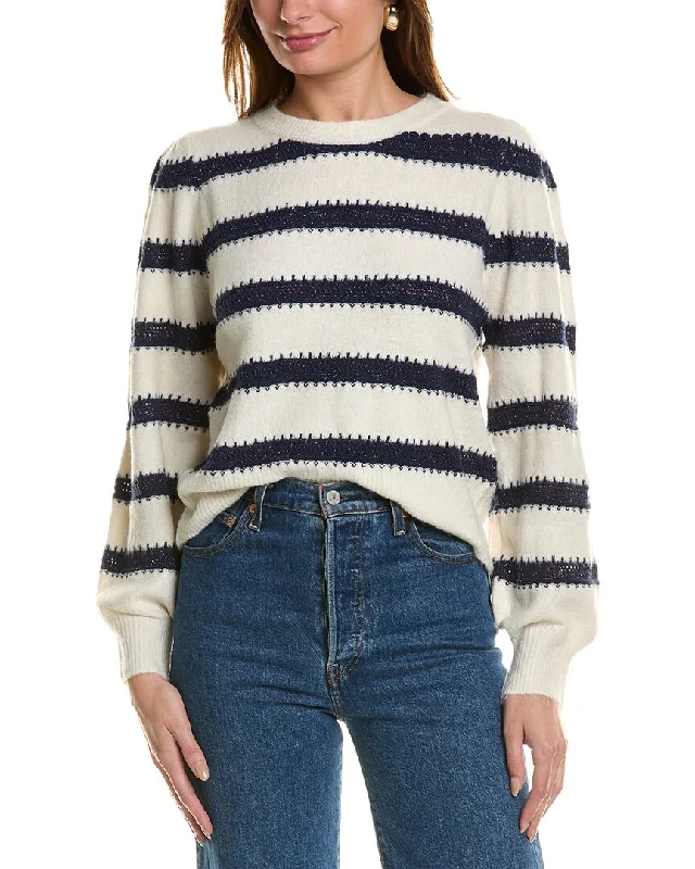 ANNA KAY Geomme Sweater Satin Blend Silk Blend Wool Blend