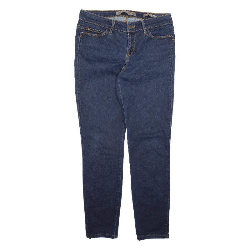 GUESS Jeans Blue Denim Slim Skinny Womens W29 L27 Trendy Cut-Off Denim Shorts
