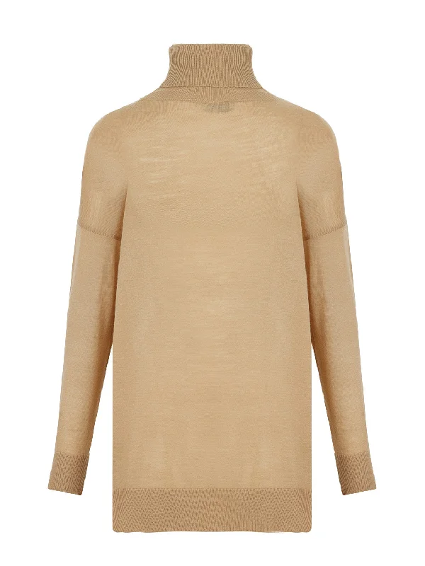 Turtleneck Knit Sweater Casual Formal Business
