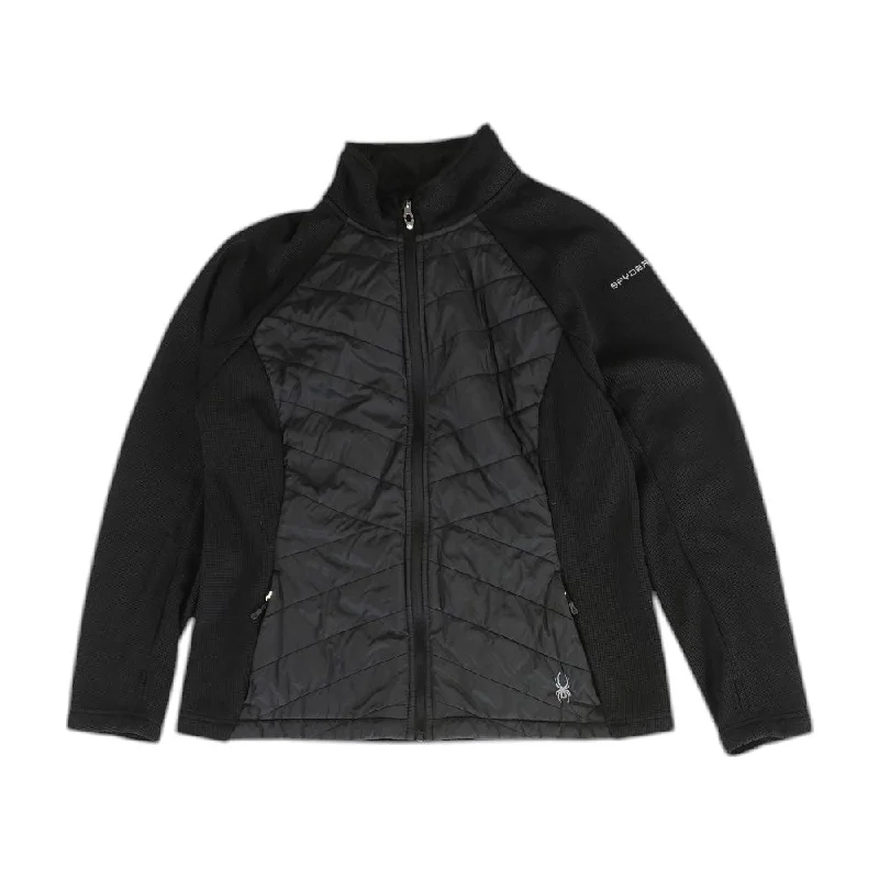 Black Solid Lightweight Jacket