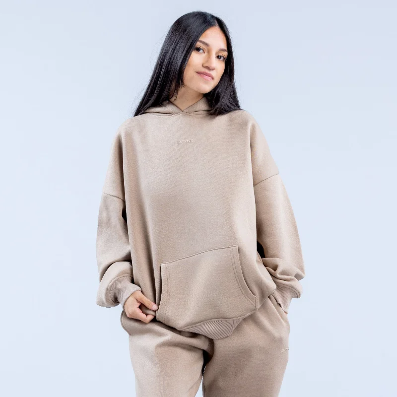 Revive Heavy Weight Hoodie Hoodie with Hem Elastic Stretchable Comfortable