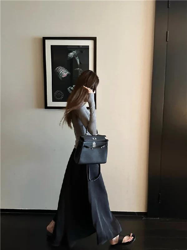 Eleni skirt (preorder/ 2 colours) cashmere skirt soft