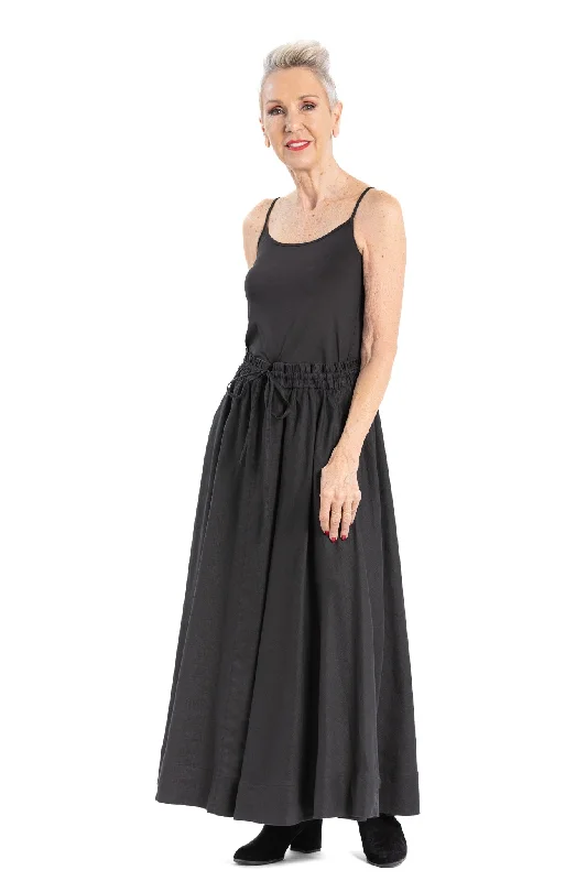 VACARON SKIRT WL linen skirt relaxed