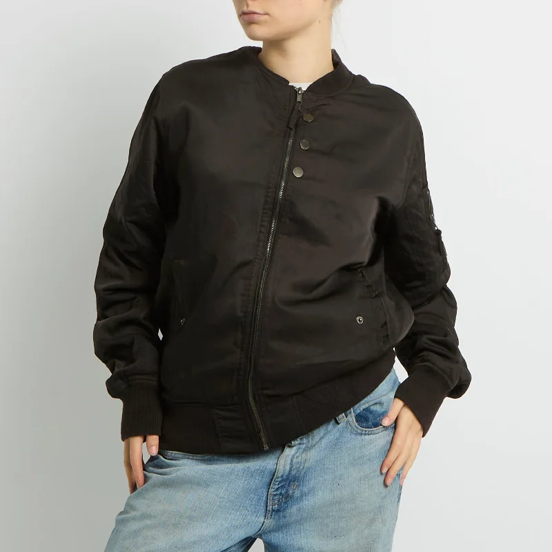 Flight Style Bomber Jacket - UK 10