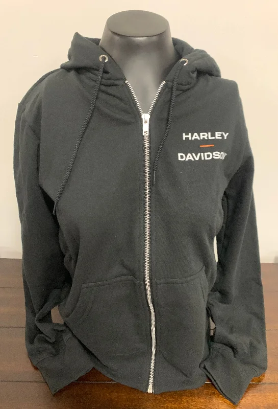 HD Modern Text Zip Up Hoodie Hoodie with Patch Decorative Personalized