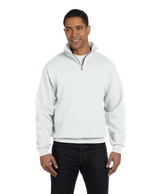 Jerzees Adult NuBlend Quarter-Zip Cadet Collar Sweatshirt 995M Hoodie with Lace Feminine Delicate Jerzees Adult NuBlend Quarter-Zip Cadet Collar Sweatshirt 995M Hoodie with Lace Feminine Delicate
