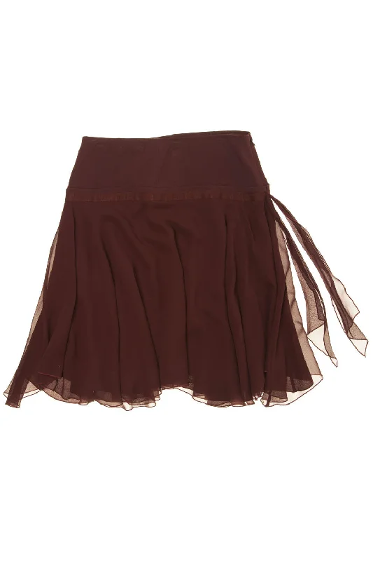 La Perla - Purple Burgundy Skirt - IT 42 corduroy skirt comfortable