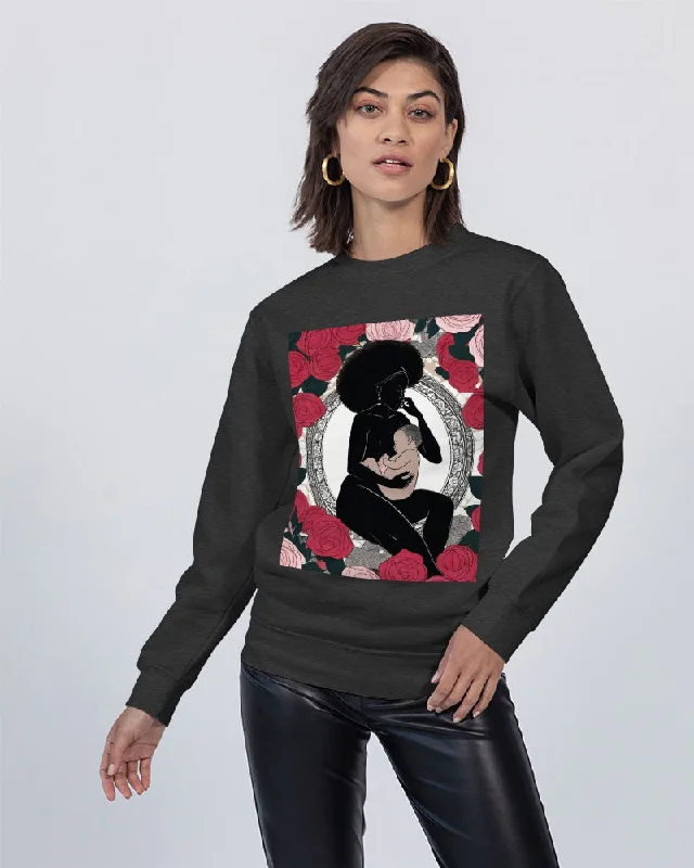 Mother Women's Premium Crewneck Sweatshirt | Lane Seven Hoodie with Typography Text Message