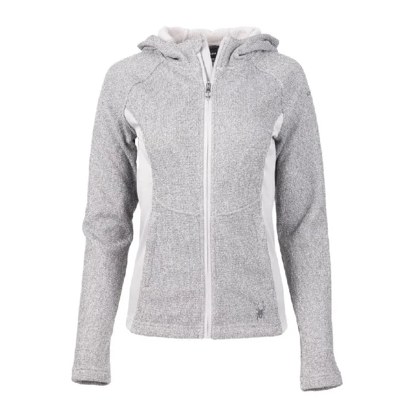 New Women's Spyder Full-Zip Jacket in Heather Gray MSP$129