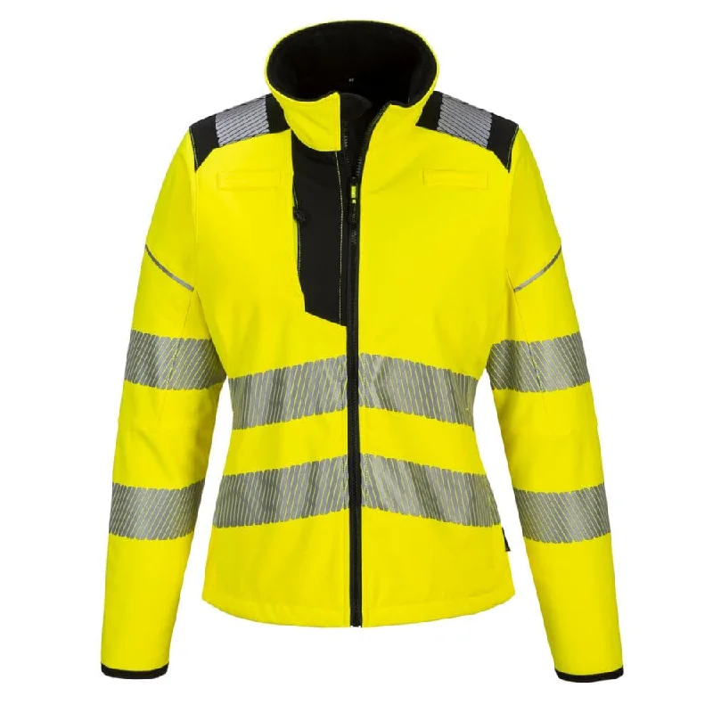 PORTWEST PW381 PW3 HI-VIS WOMEN'S SWEATSHIRT (3L) Hoodie with Hem Drawcord Adjustable Customizable PORTWEST PW381 PW3 HI-VIS WOMEN'S SWEATSHIRT (3L) Hoodie with Hem Drawcord Adjustable Customizable