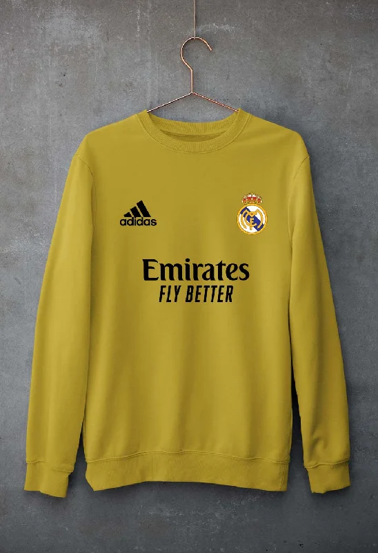 Real Madrid 2021-22 Unisex Sweatshirt for Men/Women Hoodie with Velcro Closure Adjustable Secure Real Madrid 2021-22 Unisex Sweatshirt for Men/Women Hoodie with Velcro Closure Adjustable Secure