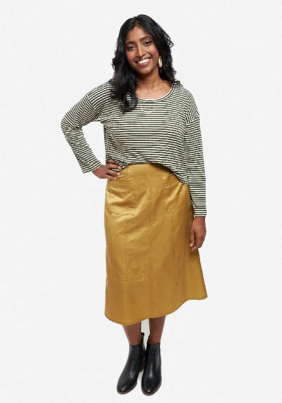 Reed Skirt (sizes 0 - 18) denim skirt trendy