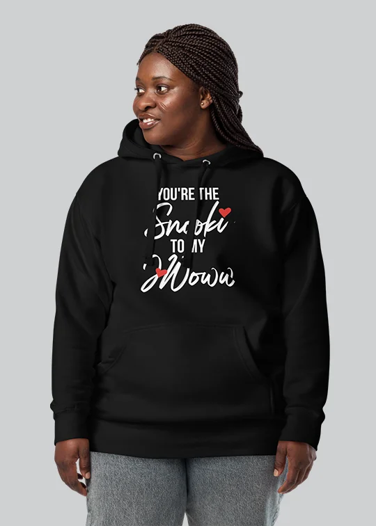 Snooki To My JWoww Women's Hoodie Hoodie with Bell Sleeves Flared Feminine