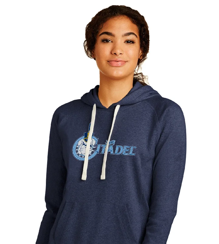 The Citadel, Vintage Spike Women’s Re-Fleece™ Hoodie Hoodie with Hem Frayed Vintage Worn The Citadel, Vintage Spike Women’s Re-Fleece™ Hoodie Hoodie with Hem Frayed Vintage Worn
