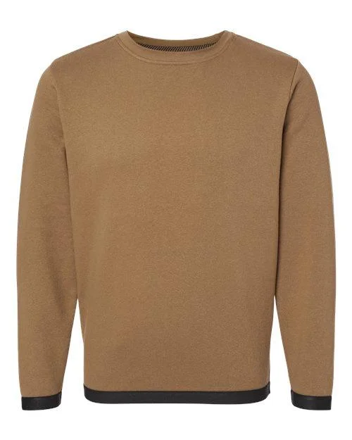 LAT The Statement Fleece Crewneck Sweatshirt 6789 Hoodie with Button Placket Classic Preppy LAT The Statement Fleece Crewneck Sweatshirt 6789 Hoodie with Button Placket Classic Preppy
