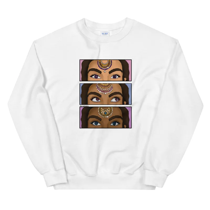Tikkas Sweatshirt Hoodie with Crew Neck Simple Timeless