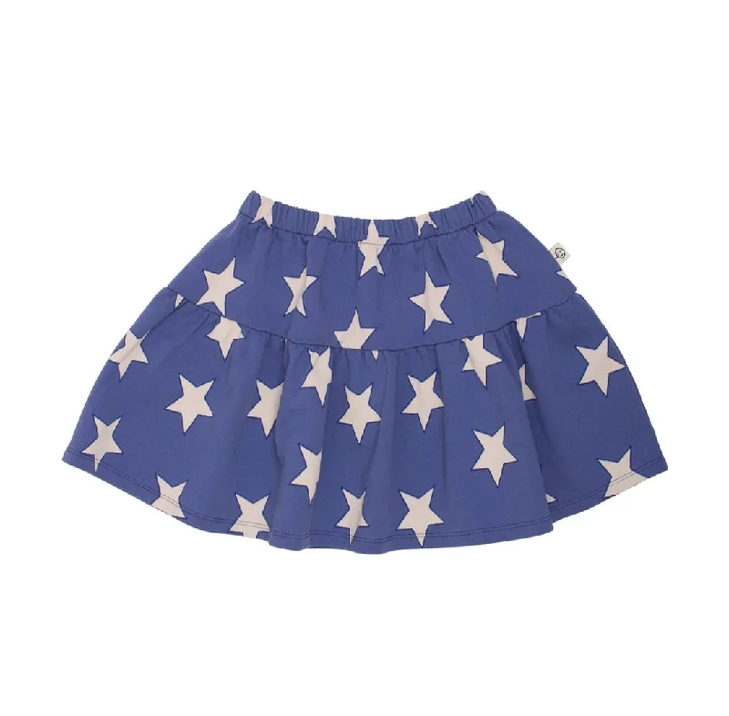 WYNKEN DEEP DUSK BLUE STELLE SKIRT summer skirt style