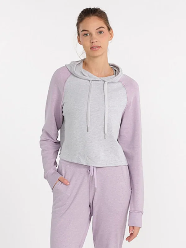 Varsity French Terry Hoodie Hoodie with Hood Adjustable Protection