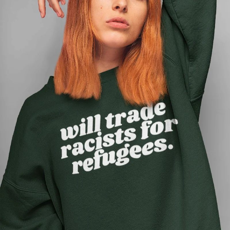 Will Trade | Unisex Sweatshirt Hoodie with Velcro Closure Adjustable Secure