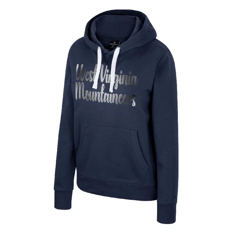 WVU Womens Im Gliding Here Hoodie Hoodie with Cuffed Sleeves Snug Secure