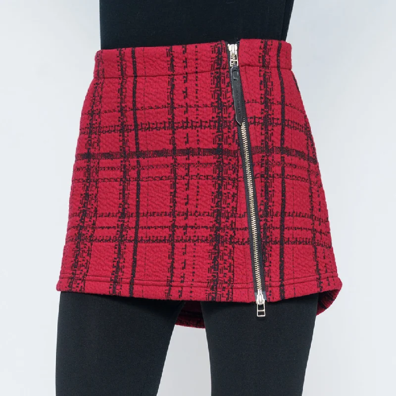 Zip Ski Skirt chiffon skirt lightweight